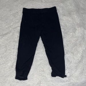 (3 for $10) the childrens place black leggings